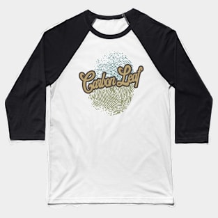 Carbon Leaf Fingerprint Baseball T-Shirt